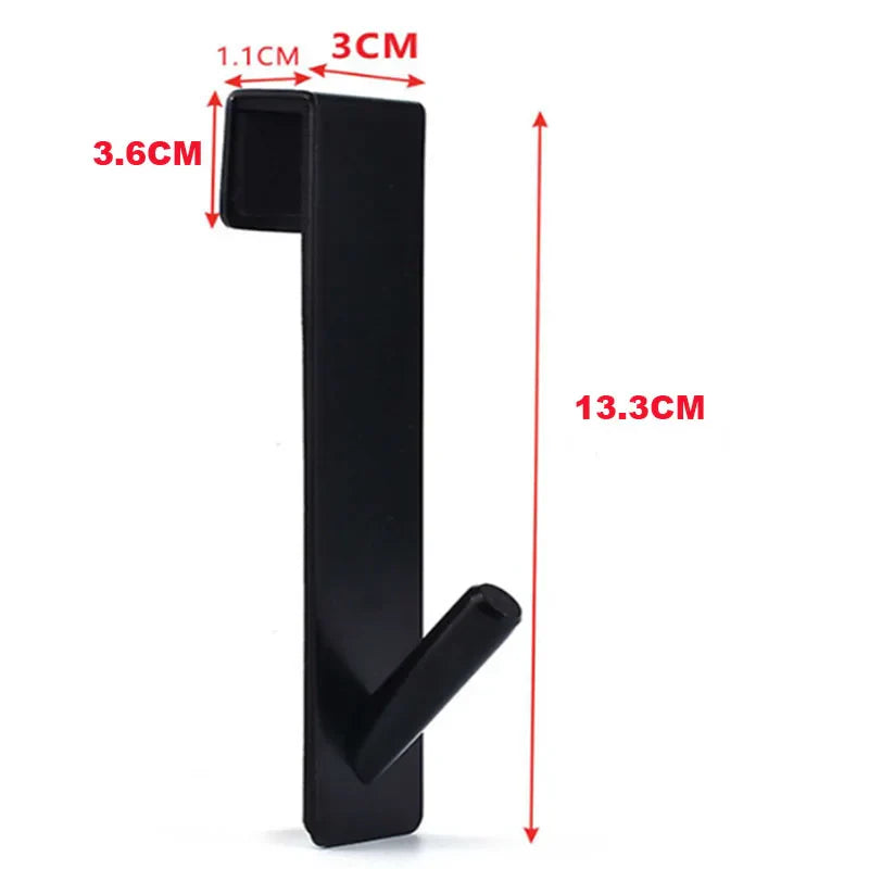 Gancho de Aço Inoxidável S-Shape para Porta de Vidro - Domular