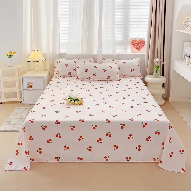 Lençol Avulso Tecido Liso Estilo Plaid 100% Poliéster - Domular